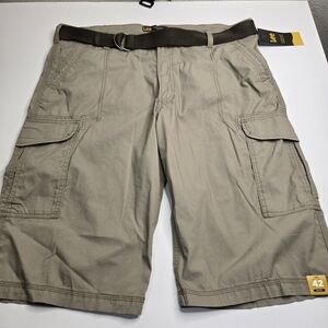 Lee Men's Tan Cargo Shorts